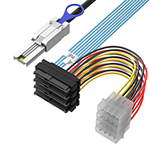 Mini SAS SFF-8088תSAS 4SFF-84824PԴ Ӳ